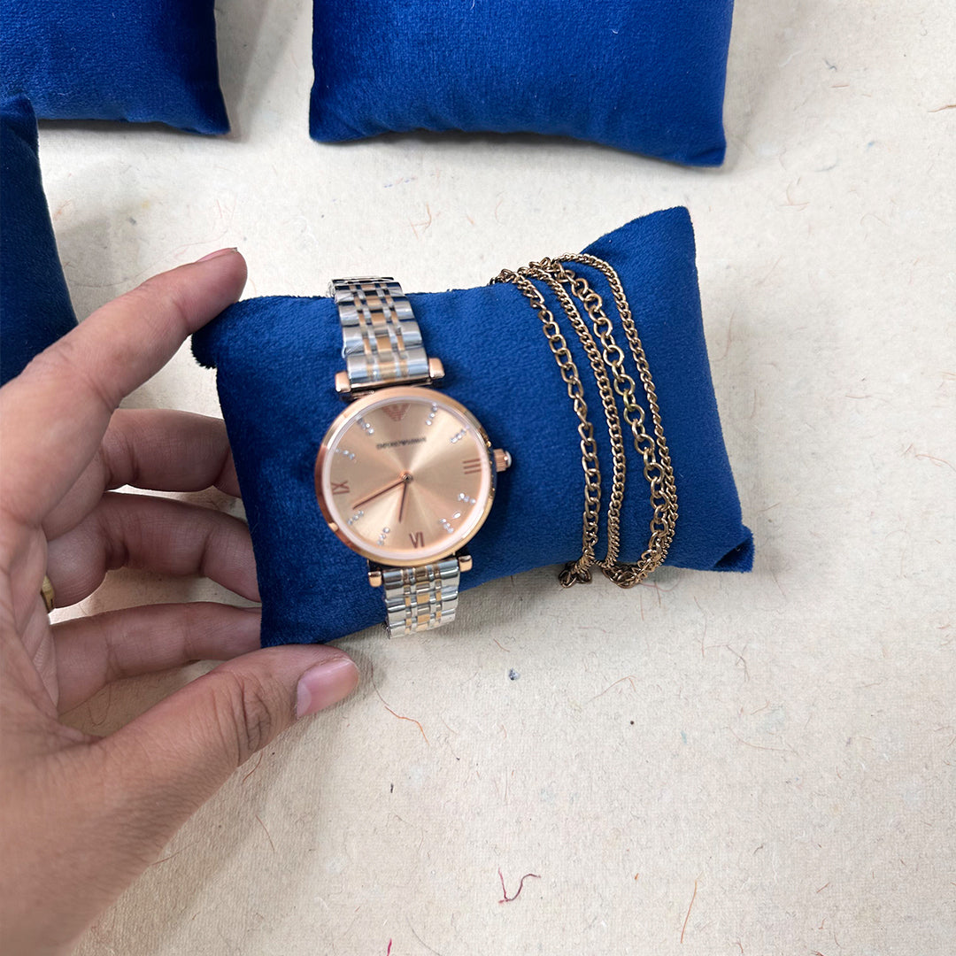 Velvet Display Pillow for Watch & Bracelet
